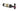 Helix Single 5 Minimalist Wall Mounted Metal Wine Rack