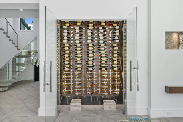 VintageView W Series Metal Wine Racks Feature Under The Stairs Kit