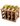 Wooden wine rack holding multiple wine bottles on a white background