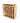 wine rack pine unfinished wood 