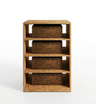 Wood Case Bin Base Wine Storage Rack