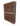 Side view of a 13 column pine wooden wine rack kit storing 260 bottles