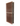 Side view of a 7 column pine wooden wine rack kit storing 140 bottles
