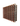 Side view of a 10 column pine wooden wine rack storing 100 bottles