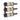 W Series 1 Foot Tall Rack in Golden Bronze Storing 3 Bottles