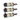 W Series 1 Foot Tall Rack in Brushed Nickel Storing 3 Bottles
